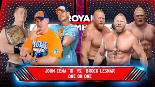 John Cena and Brock Lesnar get into a brawl that clears the entire locker room Raw [upl. by Ohploda913]