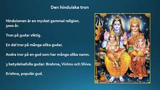 Hinduismen genomgång 1 [upl. by Colpin386]