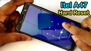 Itel A47 Hard Reset  Itel L5505 Pattern Unlock  Password Reset Pie Go Edition Without PC [upl. by Aihsemak]