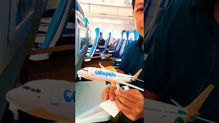 ASSEMBLING A CEBU PACIFIC MODEL PLANE… INSIDE A CEBU PACIFIC PLANE aircraft airplane travel fyp [upl. by Dnalyr147]