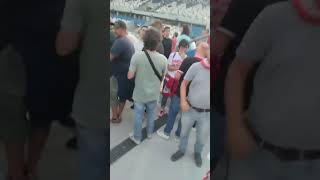 Entrare nella curva ospiti dello stadio di Reggio Emilia in reggiana vs Mantova [upl. by Pascha938]