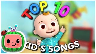 Top Popular Kids Songs  More Nursery Rhymes amp Kids Songs  CoComelon [upl. by Koenraad]