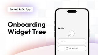 Building Onboarding Page  To Do App  FlutterFlow for Beginners [upl. by Owades]