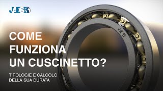 Come funziona il Cuscinetto Tipologie e calcolo della sua durata  DIN ISO 281 [upl. by Neemsay68]