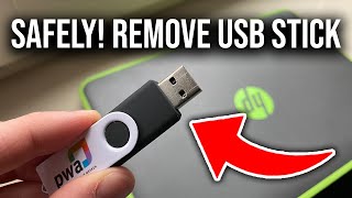 How To Safely Eject USB Flash Drive From Chromebook [upl. by Wahs]