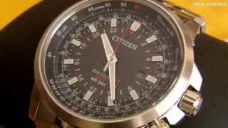 CITIZEN ECODRIVE PROMASTER SKY GMT WR 200 [upl. by Raphaela]