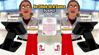 No ChickfilA Sauce  Dubskie Ft Gina Lynn Meme Chickfila Girl Song Remix [upl. by Stochmal432]