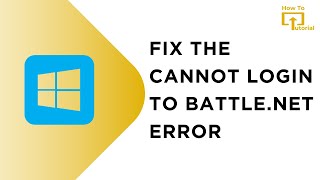 How to Fix “Cannot Login to Battlenet Error” [upl. by Anne-Marie904]