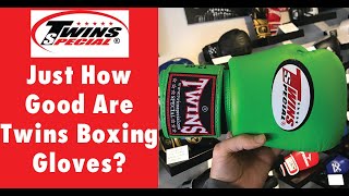 Twins Boxing Gloves Review  Industry standard boxing gloves for Muay Thai or Boxing [upl. by Higbee672]