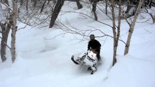 2012 SkiDoo Freeride 800R ETEC 2012 1 22 スノーモービル [upl. by Rebmaed]