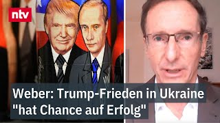 Weber TrumpFrieden in Ukraine quothat Chance auf Erfolgquot  quotPutin testet NATO schon jetztquot  ntv [upl. by Wolford]