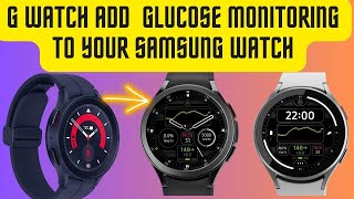 How To Setup And Add New G Watch App On New Samsung Galaxy Watch 5 [upl. by Eybba179]