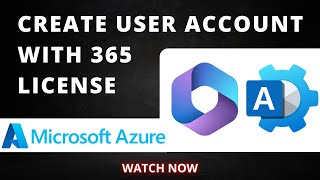 How to create Microsoft 365 user account with product license  VirtualTechBytes [upl. by Melar]