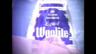 1990s Commercial  Woolite quotDont take a chance Trust Woolitequot [upl. by Trisa143]