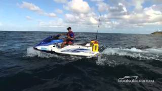 Yamaha FX HO Waverunner with a Shoreline Tubby Fishing Pod [upl. by Adle]