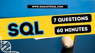 SQL Test Based on Real Interview  SQL Interview Questions and Answers [upl. by Nosiaj]