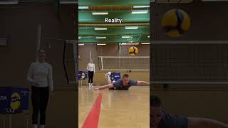 How do liberos make defense look so easy ErikShojivolleyball [upl. by Zachar]