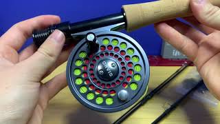 Orvis Battenkill Reel And Clearwater Rod Unboxing  3 Weight Combo [upl. by Woodford]