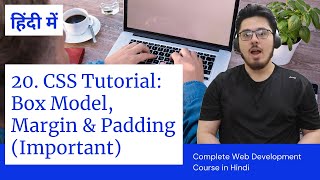 CSS Tutorial CSS Box Model Margin and Padding  Web Development Tutorials 20 [upl. by Cullie]