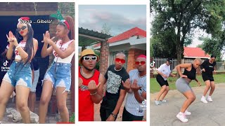 Stimela Woza Gibela TiK Tok Dance Challenge Amapiano [upl. by Aninaig233]