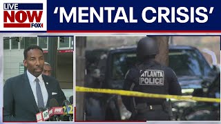 Atlanta SWAT standoff Suspect in custody after armed barricade  LiveNOW from FOX [upl. by Yddur455]