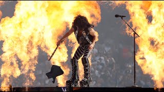 KISS rocks the 2023 Toyota AFL Grand Final 🤘  Telstra PreGame Entertainment [upl. by Delle562]