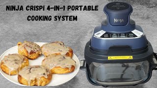 Ninja Crispi 4 in 1 Portable Cooking System Review  Cook Anything Anywhere [upl. by Giardap887]