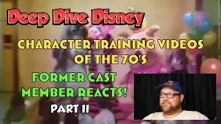 Former Cast Member Reacts Disney Character Training Videos PART 2 [upl. by Assanav]