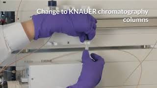 Chromatography Columns for HPLC from KNAUER [upl. by Elysia941]