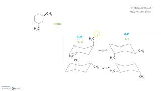 Conformational analysis of 13 dimethyl cyclohexane [upl. by Seel709]