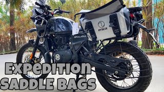 Best Saddle Bags for Himalayan❤️  Rynox Expedition  Stormproof  Waterproof  Touring Setup [upl. by Alvinia187]