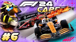 F1 24 CAREER MODE Part 6 My Engines ON FIRE amp Another RIVAL Team Wants ME [upl. by Lombard]