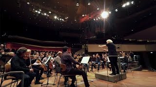 360degree video – Beethoven Symphony No 9  Rattle · Berliner Philharmoniker rehearsal [upl. by Morty228]