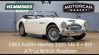 1963 Austin Healey 3000 Mk II Hemmings Auctions [upl. by Ttenaj674]