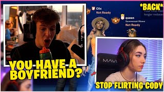 CLIX Finally REUNITES With SOMMERSET amp FLIRTS With HER On LIVE STREAM OG Fortnite [upl. by Atilal]