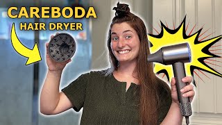 Careboda Magnetic Hair Dryer Review and Demo [upl. by Kenward926]