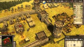 Stronghold 3 Multiplayer  3 Players Free For All  Deathmatch [upl. by Nadabas]