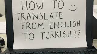 İNGİLİZCEDEN TÜRKÇEYE NASIL ÇEVİRİ YAPILIR İPUÇLARI translation grammartips [upl. by Aslam]