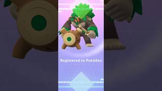 Grookey Final Evolution in Pokemon GO grookeyevolution thwackeyevolution rillaboom viralshort [upl. by Aisyle664]