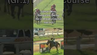 Jamari wears Derby sash and Breaks Course Record [upl. by Doowrehs833]