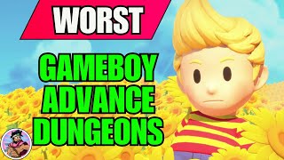 Top 10 Worst RPG Dungeons  Gameboy Advance Edition GBA [upl. by Tooley976]