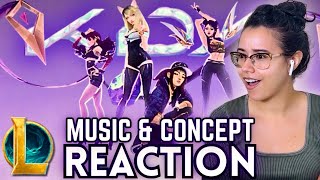 KDA  PopStars More Villain amp Ill Show You  First Time Reacting to League of Legends [upl. by Hanselka]