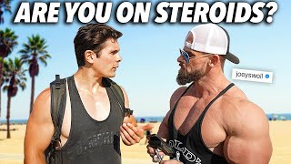 Are You On Steroids  Interviewing Bodybuilders [upl. by Sanson841]