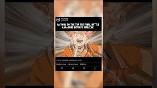 Final battle haikyuuanime animeedit anime karasuno animememe volleyball animeart hinata [upl. by Geis409]