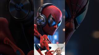 Superheroes People Playing DJ Marvel Boba63marvel avengers shorts spiderman [upl. by Oscar]