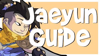 Jaeyun Brawlhalla Guide  Combos Strings Abilities ETC [upl. by Ecnaiva]