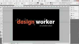 Visitenkarte in InDesign erstellen TutorialVorlage Teil 12 [upl. by Dream693]