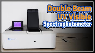 Double Beam UV Visible Spectrophotometer  LABOAO [upl. by Esinert]