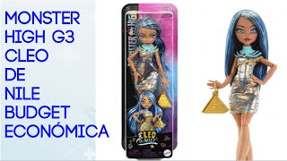 CLEO DE NILE ECONÓMICA MONSTER HIGH G3 VALE LA PENA [upl. by Ferrigno]