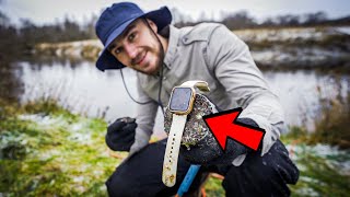 Apple Watch Found while Magnet Fishing [upl. by Vano]